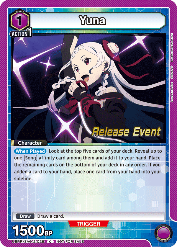 Yuna UEPR/SAO-2-029