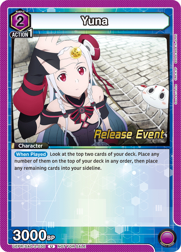 Yuna UEPR/SAO-2-030