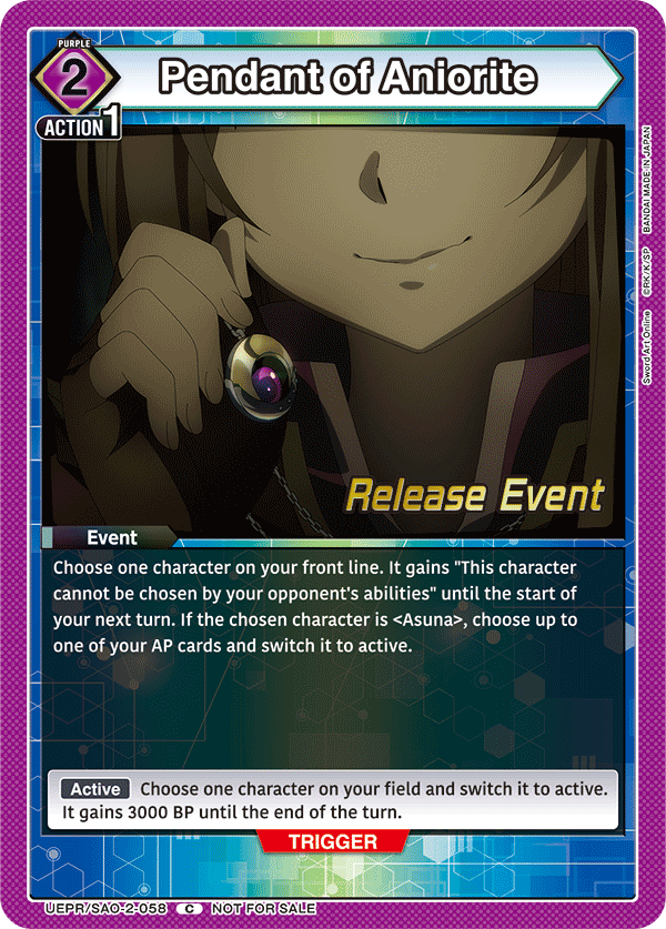 Pendant of Aniorite UEPR/SAO-2-058