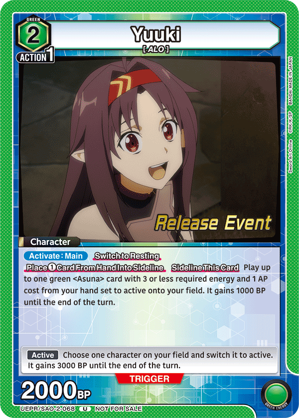Yuuki UEPR/SAO-2-068