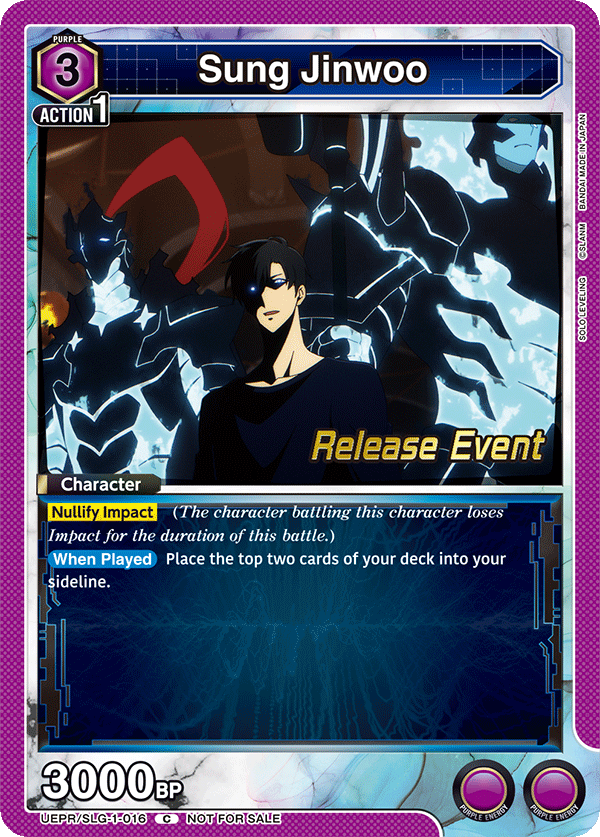 Sung Jinwoo UEPR/SLG-1-016