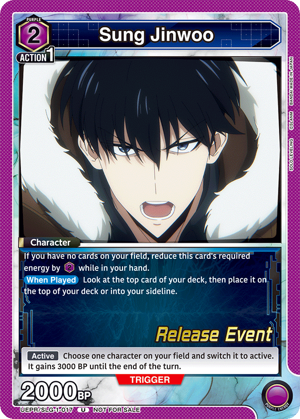 Sung Jinwoo UEPR/SLG-1-017