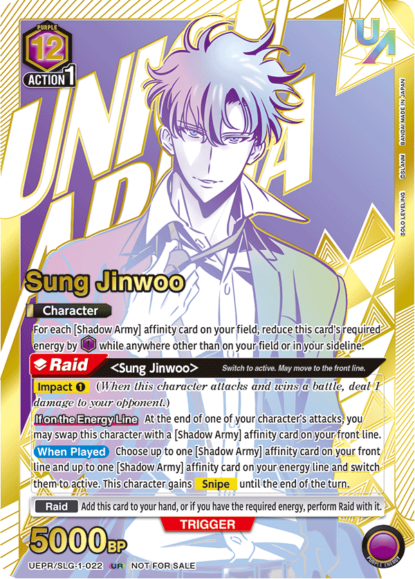 Sung Jinwoo UEPR/SLG-1-022