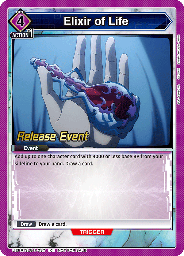 Elixir of Life UEPR/SLG-1-037