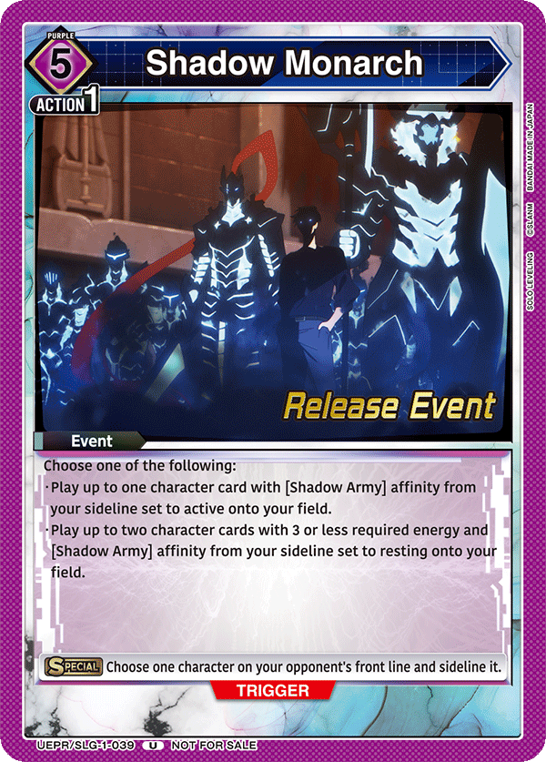 Shadow Monarch UEPR/SLG-1-039