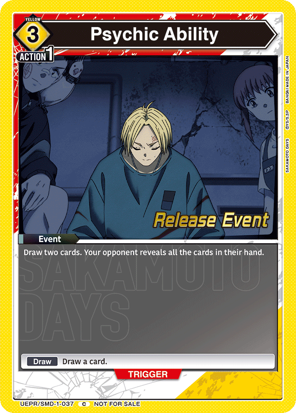 Psychic Ability UEPR/SMD-1-037