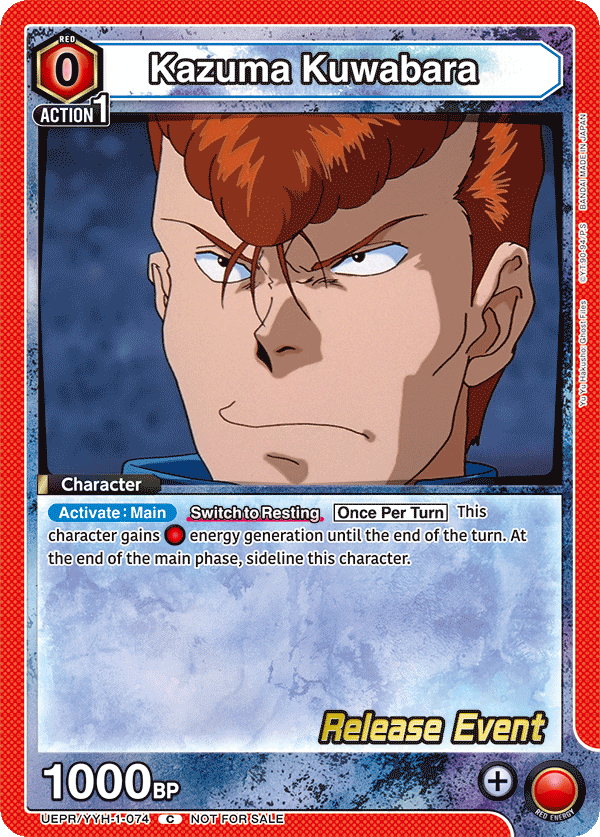 Kazuma Kuwabara UEPR/YYH-1-074