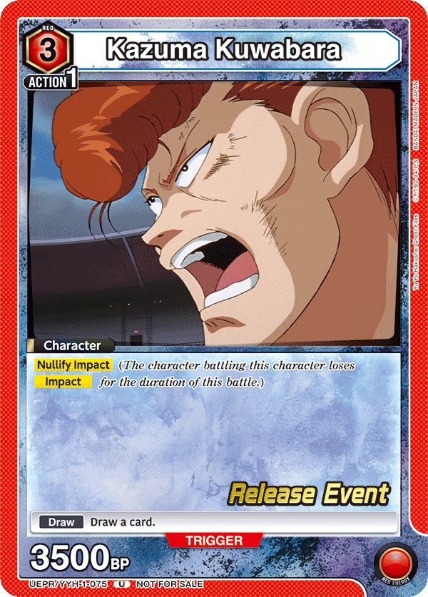 Kazuma Kuwabara UEPR/YYH-1-075