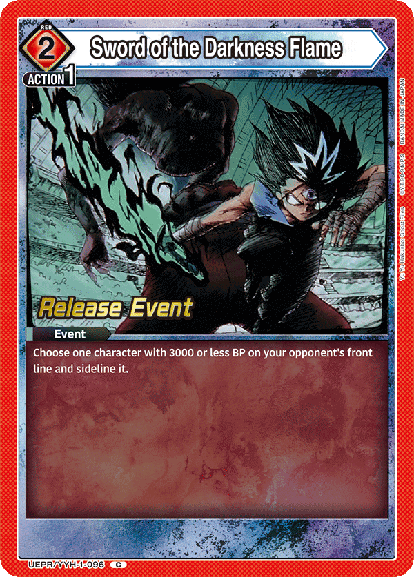 Sword of the Darkness Flame UEPR/YYH-1-096