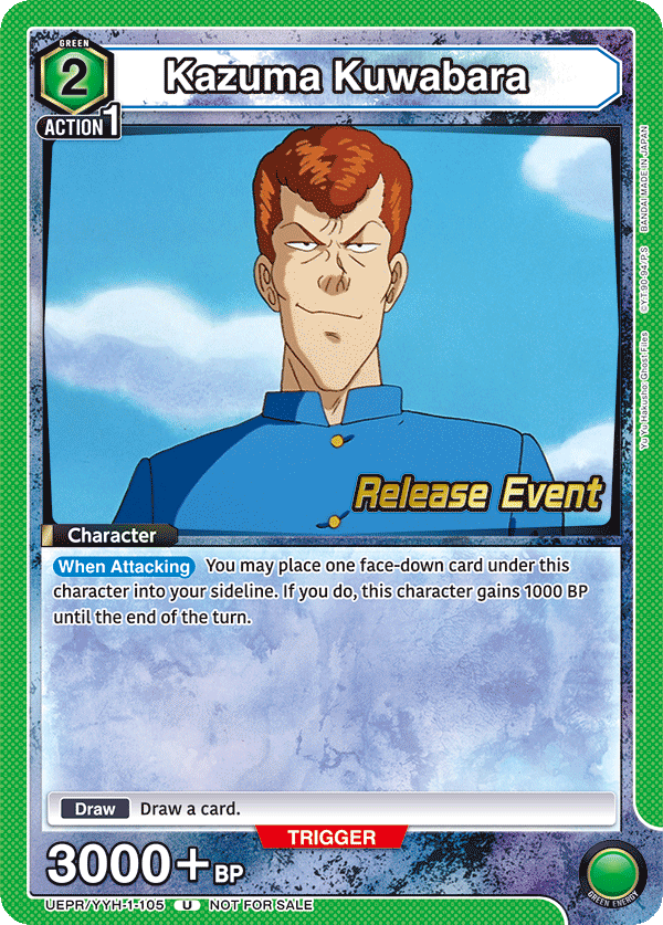 Kazuma Kuwabara UEPR/YYH-1-105
