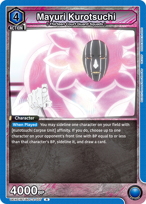 Mayuri Kurotsuchi UEX01BT/BLC-2-037