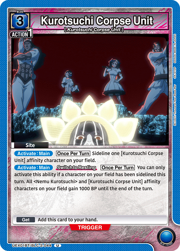 Kurotsuchi Corpse Unit UEX01BT/BLC-2-044