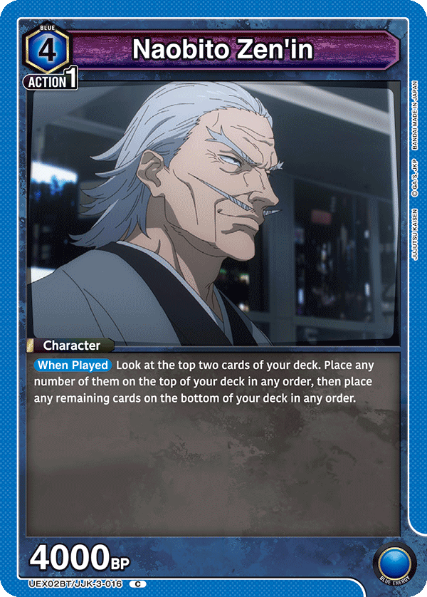 Naobito Zen'in UEX02BT/JJK-3-016