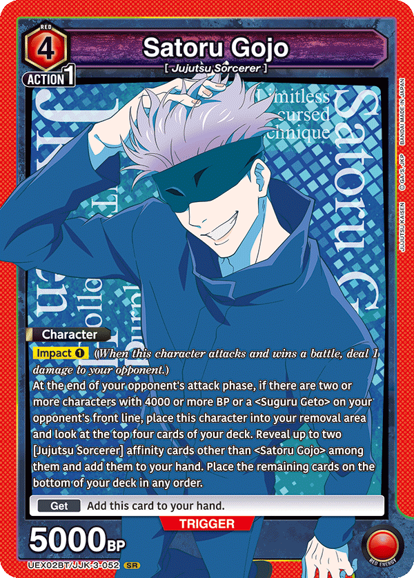 Satoru Gojo UEX02BT/JJK-3-052