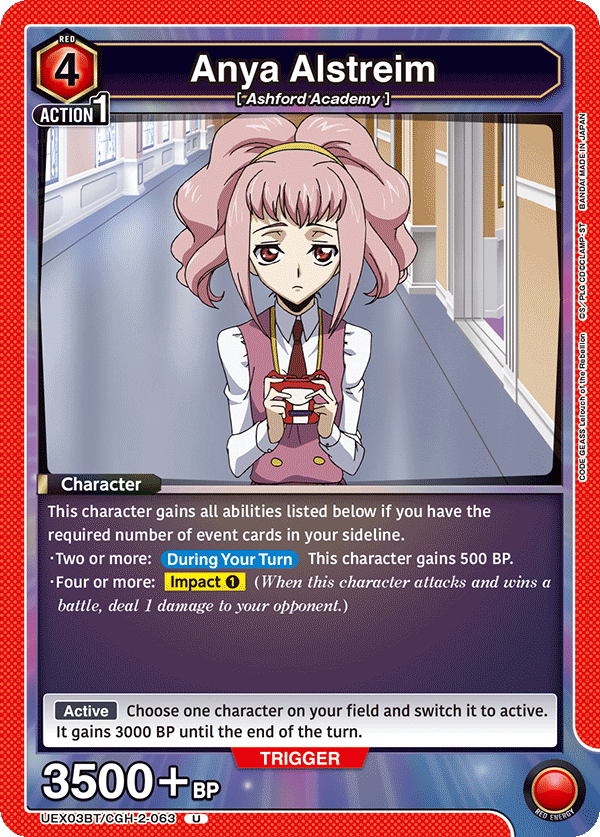 Anya Alstreim UEX03BT/CGH-2-063