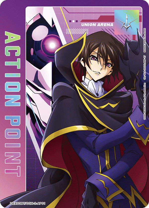 Action Point Card(CODE GEASS Lelouch of the Rebellion ) UEX03BT/CGH-2-AP01