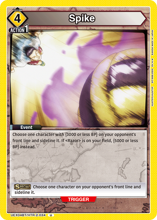 Spike UEX04BT/HTR-2-034