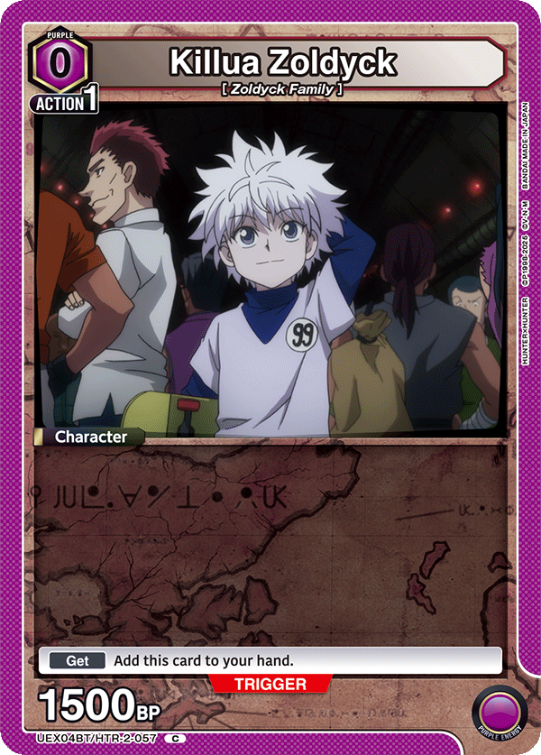 Killua Zoldyck UEX04BT/HTR-2-057