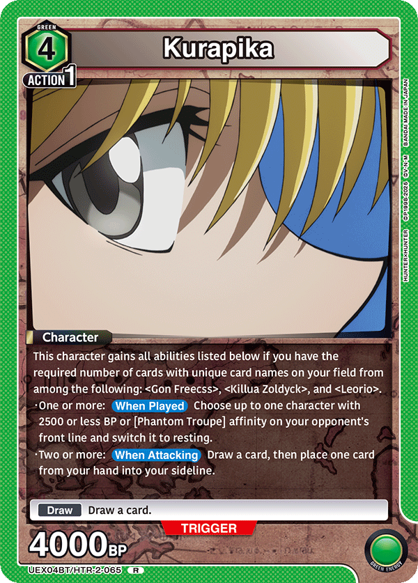 Kurapika UEX04BT/HTR-2-065