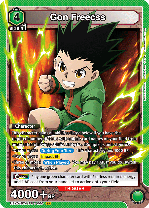 Gon Freecss UEX04BT/HTR-2-066