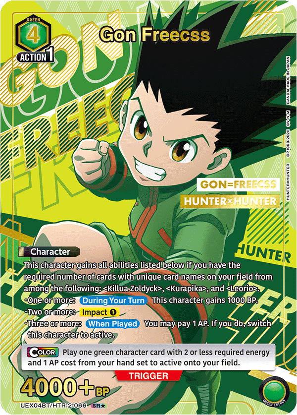 UEX04BT/HTR-2-066 Gon Freecss UEX04BT/HTR-2-066_p1
