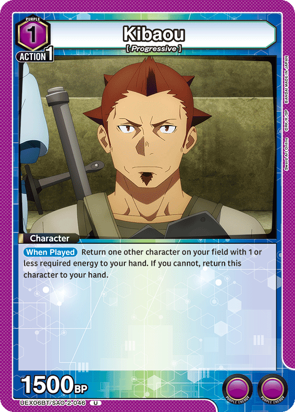 Kibaou UEX06BT/SAO-2-046