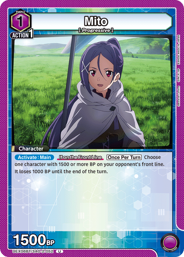 Mito UEX06BT/SAO-2-052