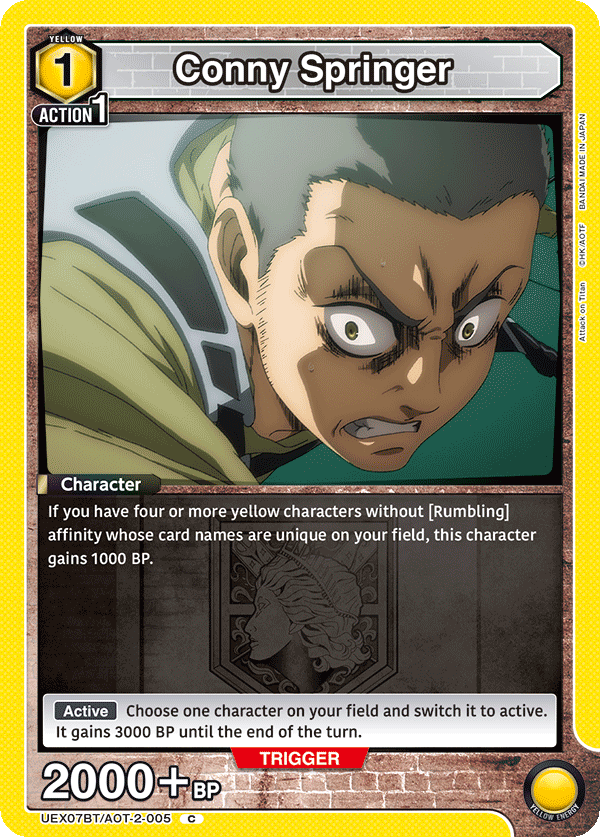Conny Springer UEX07BT/AOT-2-005