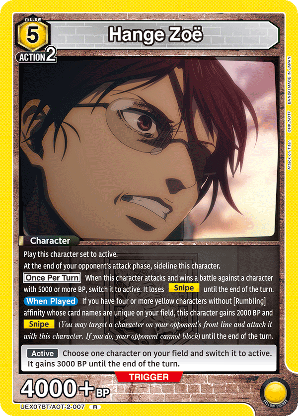 Hange Zoë UEX07BT/AOT-2-007