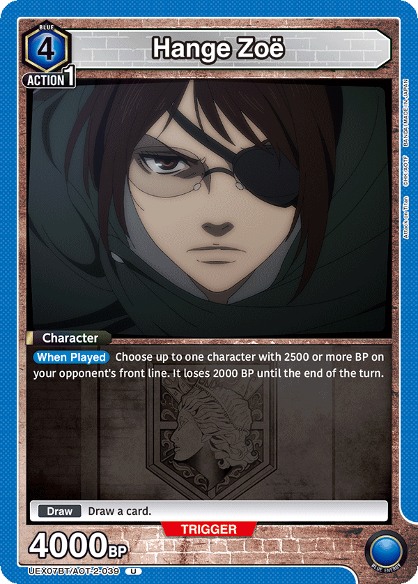 Hange Zoë UEX07BT/AOT-2-039
