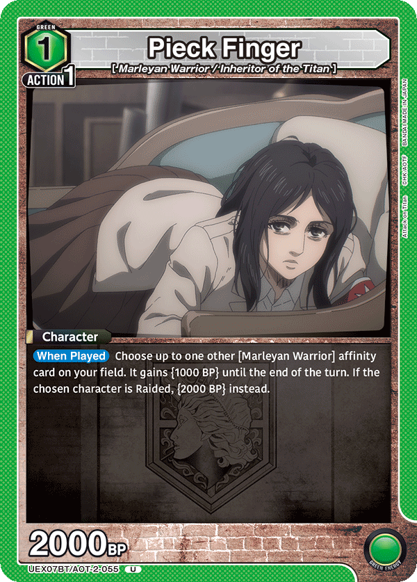 Pieck Finger UEX07BT/AOT-2-055