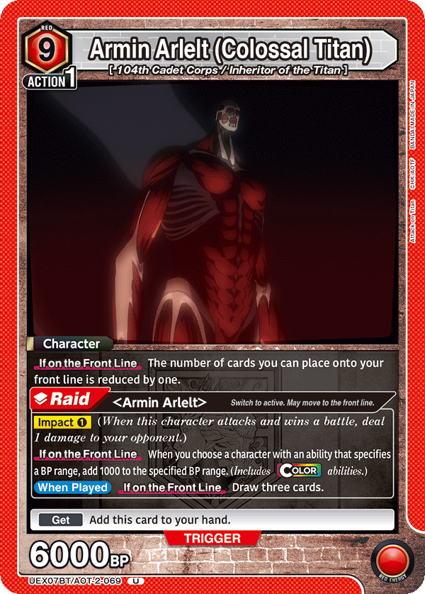 Armin Arlelt (Colossal Titan) UEX07BT/AOT-2-069