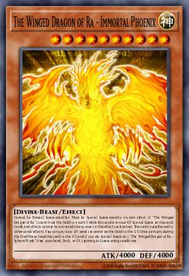 The Winged Dragon of Ra - Immortal Phoenix MZTM-EN074