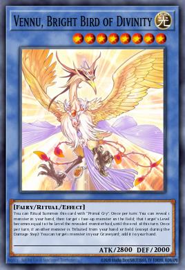 Vennu, Bright Bird of Divinity MACR-EN097