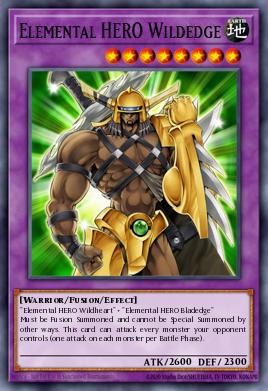 Elemental HERO Wildedge DR04-EN095