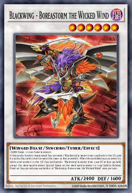 Blackwing - Boreastorm the Wicked Wind L5DD-ENC34