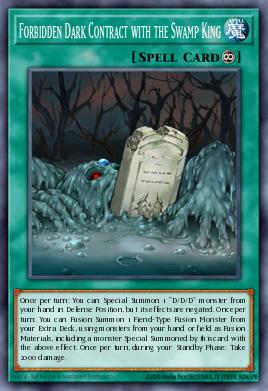 Forbidden Dark Contract with the Swamp King MP17-EN099