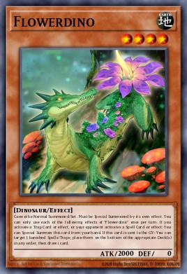 Flowerdino BACH-EN082