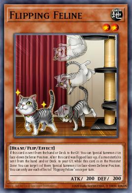 Flipping Feline ROTA-EN026