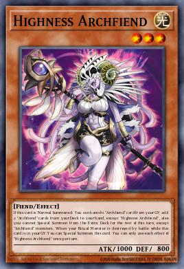 Highness Archfiend BPRO-EN016