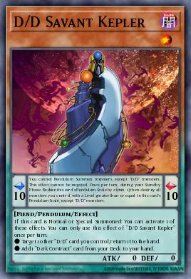 D/D Savant Kepler DOCS-EN092