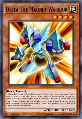 Delta The Magnet Warrior RATE-EN097