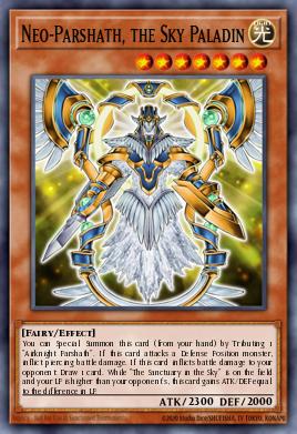 Neo-Parshath, the Sky Paladin STON-EN061