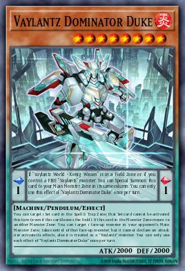 Vaylantz Dominator Duke TAMA-EN008