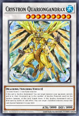Crystron Quariongandrax MZTM-EN087