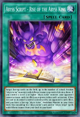 Abyss Script - Rise of the Abyss King LED3-EN054