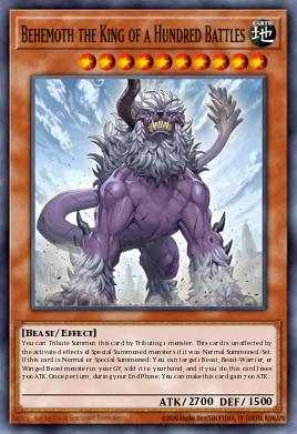Behemoth the King of a Hundred Battles JUSH-EN050