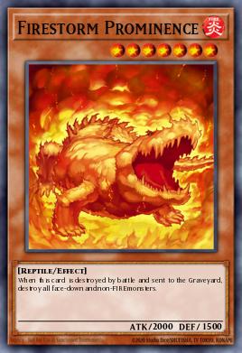 Firestorm Prominence STON-EN026