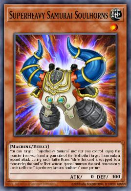 Superheavy Samurai Soulhorns DOCS-EN007