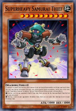 Superheavy Samurai Thief DOCS-EN004